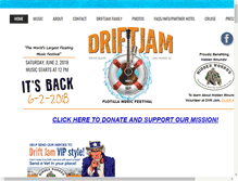 Tablet Screenshot of driftjam.com